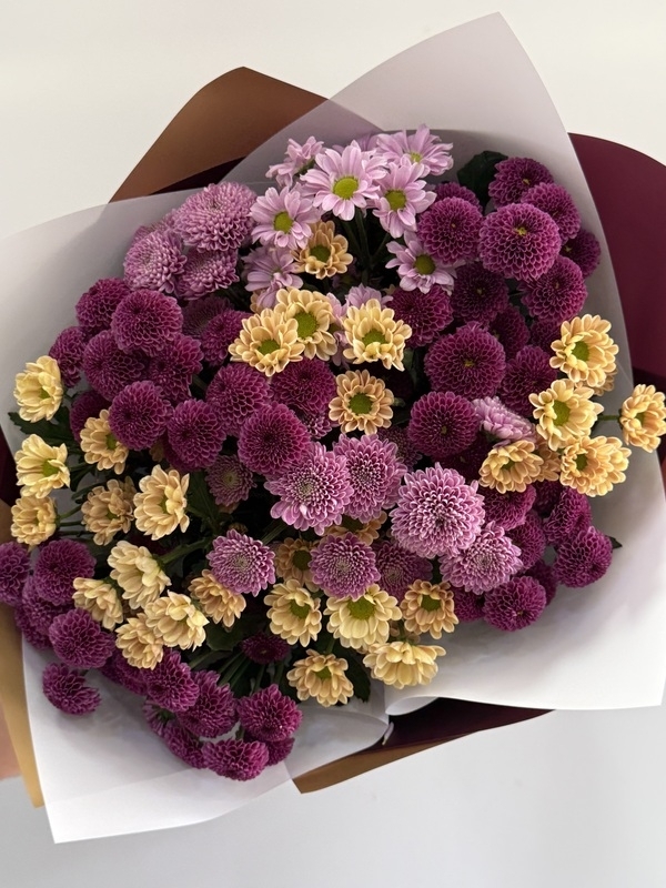 Mix Krizantem Buketi